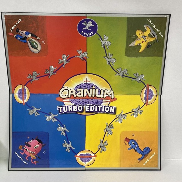 CRANIUM Turbo Edition Board Game - REPLACEMENT BOARD only - Picture 1 of 3